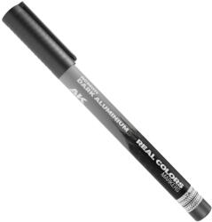 AK Interactive Dark Aluminium RC Marker (RCM011) - Professzionális Makettfesték