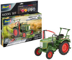 Revell Model Set easy-click Fendt F20 Dieselro 1: 24 traktor makett 67822R