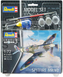 Revell Model Set Spitfire Mk. Vb 1: 72 repülő makett 63897R