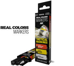 AK Interactive Tactical Markings RC Markers Set (RCM106) - Professzionális Makettfesték Készlet