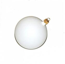  Fehér műanyag gömb, mérete: 7 cm