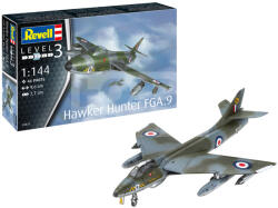 Revell Hawker Hunter FGA. 9 1: 144 repülő makett 03833R