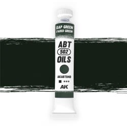 AK Interactive - SAP GREEN/FADED GREEN - Fakózöld színű olajfesték 20 ml - AKABT040
