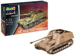 Revell Sd. Kfz. 164 Nashorn 1: 72 harcjármű makett 03358R