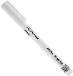 AK Interactive Flat White RC Marker (RCM034) - Professzionális Makettfesték