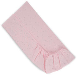 Lorelli gumis lepedő 70x140 + 15cm - Pink Sky