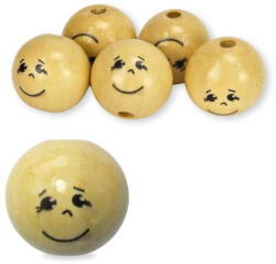 Corolla Exp-Imp. Kft Fagolyó festett arccal - fiú 30mm 5db/cs