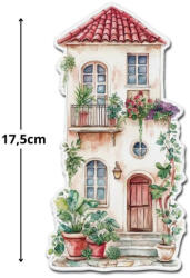  Nyomtatott dekorkarton - Villa Toscana 17, 5cm - csinaldmagadshop