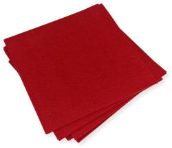  Filc lapok piros 25x25cm 10db/csomag