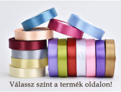  Tengerkék szatén szalag 2cm x 22méter - csinaldmagadshop