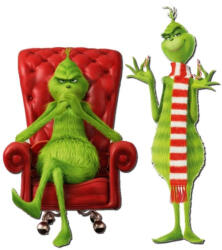 Corolla Exp-Imp. Kft Nyomtatott dekorkarton - Grincs szett 2db/cs