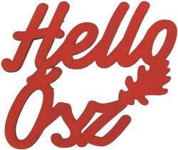 Corolla Exp-Imp. Kft Láva "Hello Ősz" felirat színes 11x11cm