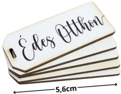  Nyomtatott dekorkarton - Édes Otthon biléta 5db/csomag - csinaldmagadshop