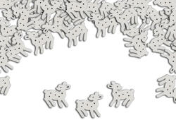  Mini Bambi fehér 3cm 40db/cs - csinaldmagadshop