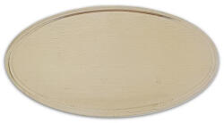  Natúr tábla ovál peremes