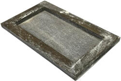 Corolla Exp-Imp. Kft Fa keret barnás-szürke 25*15cm