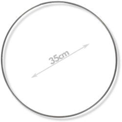  Fém karika ezüst 35cm - csinaldmagadshop