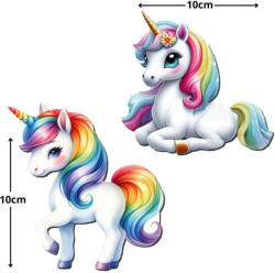  Nyomtatott dekorkarton - Unikornis szett 2db/csomag - csinaldmagadshop