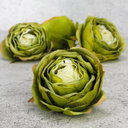  Százlevelű rózsa fej - világoszöld 4db/csomag - csinaldmagadshop