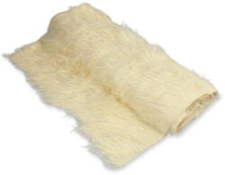  Kócos műszőrme krém 60cm x 1, 8méter - OKOSÁR!