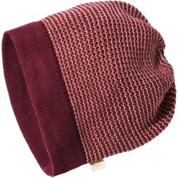 Disana Caciulă lână merinos Disana - Cassis/Soft pink