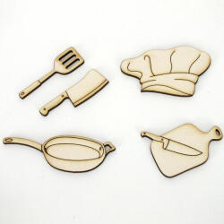 Corolla Exp-Imp. Kft Natúr fa - Chef szett 5db/csomag