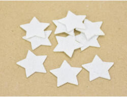Corolla Exp-Imp. Kft Filc - Csillag fehér 4cm 10db/csomag