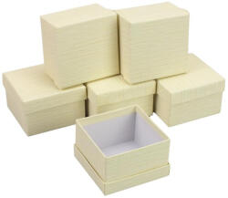 Corolla Papírdoboz négyzet 8, 5*8, 5cm bézs 6db/szett