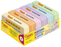  Plastilina tálca gyurma 6x50g válogatott pasztell színekben - csinaldmagadshop
