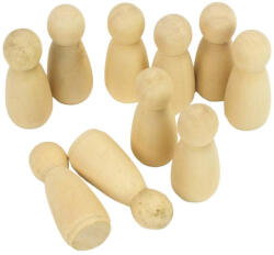 Corolla Exp-Imp. Kft Natúr fabábu lány 2, 1x5, 3cm 10db/csomag