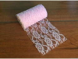  Csipke szalag rózsaszín 9-11cm*1, 5-1, 8 méter - csinaldmagadshop