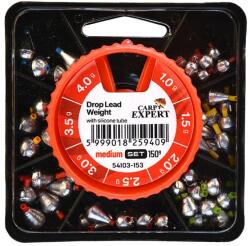 Carp Expert Medium Betétes Cseppólom Készlet 1-4g Natur 150g (54103153)