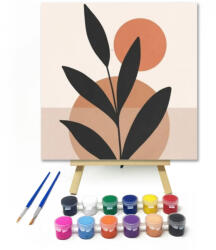 Számfestő Egy Virág - gyerek számfestő készlet - 20×20 cm (Keretre feszítve) (szamkid406-20X20-KF)