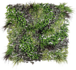 Bizzotto Panou plante artificiale polietilena multicolora 100x100 cm (0790450)