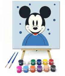  Az egér - gyerek számfestő készlet - 20×20 cm (Keretre feszítve)
