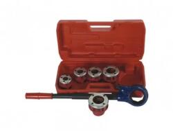  Set clupa manuala de filetat 3/8" 1/2" 3/4" 1" 1 1/4" Dedra DED-07A78 (DED-07A78) - agropro Filiera