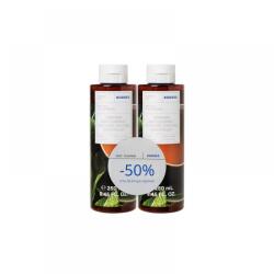 KORRES Pachet Gel de dus Mint Tea 1 + 50% reducere la al doilea produs, 2 x 250ml, Korres