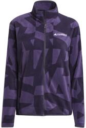 Adidas adidas Terrex Multi Printed Full-Zip Fleece Jacket M | Femei | Hanorace | Mov | JN0996 (JN0996)