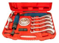  Univerzális hidraulikus kerékagy és lánckerék-fogaskerék lehúzó készlet, 5 körmös, 12t (XOR706B)