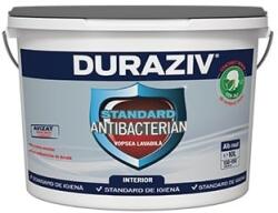 Duraziv Vopsea Lavabila Duraziv Standard Antibacterian Interior Alba, 10L / Palet 36 Bucati