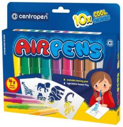 Centropen Filctoll fújós készlet Centropen AIRPENS 1500 Cool Set 10 klf. szín - suplix