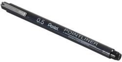 Pentel PointLiner tűfilc 0, 5mm, S20P-5A Pentel fekete - suplix