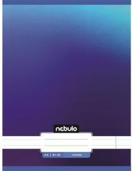 Nebulo Füzet, A4, vonalas, 81-32, Monochrome és Gradient minták II. , 12 db/csomag Nebulo