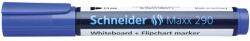 Schneider Tábla- és flipchart marker 2-3mm, kerek végű Schneider Maxx 290 kék
