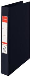 Esselte Gyűrűskönyv A4, 4, 2cm, 4 gyűrű, PP Esselte Standard Vivida fekete - suplix