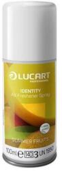 Lucart Légfrissítő spray utántöltő 100 ml sárga Summer Fruits Lucart_892367