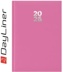 Dayliner Határidőnapló Pannon A5 heti, fehér lapokkal fuchsia Dayliner 2026 - suplix