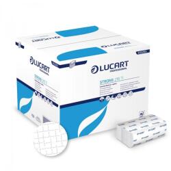 Lucart Szalvéta adagolóba 2 rétegű hajtogatott 150 lap/cs 40 cs/karton hófehér Strong 216 TI Lucart _832293D - suplix