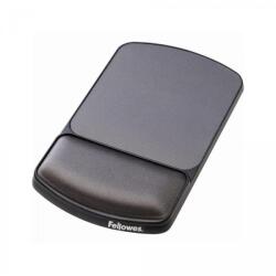 Fellowes Egérpad csuklótámasszal, géltöltésű, állítható, Fellowes® Premium Gel, grafitszürke - suplix