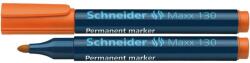 Schneider Alkoholos marker 1-3mm, kerek végű Schneider Maxx 130 narancssárga